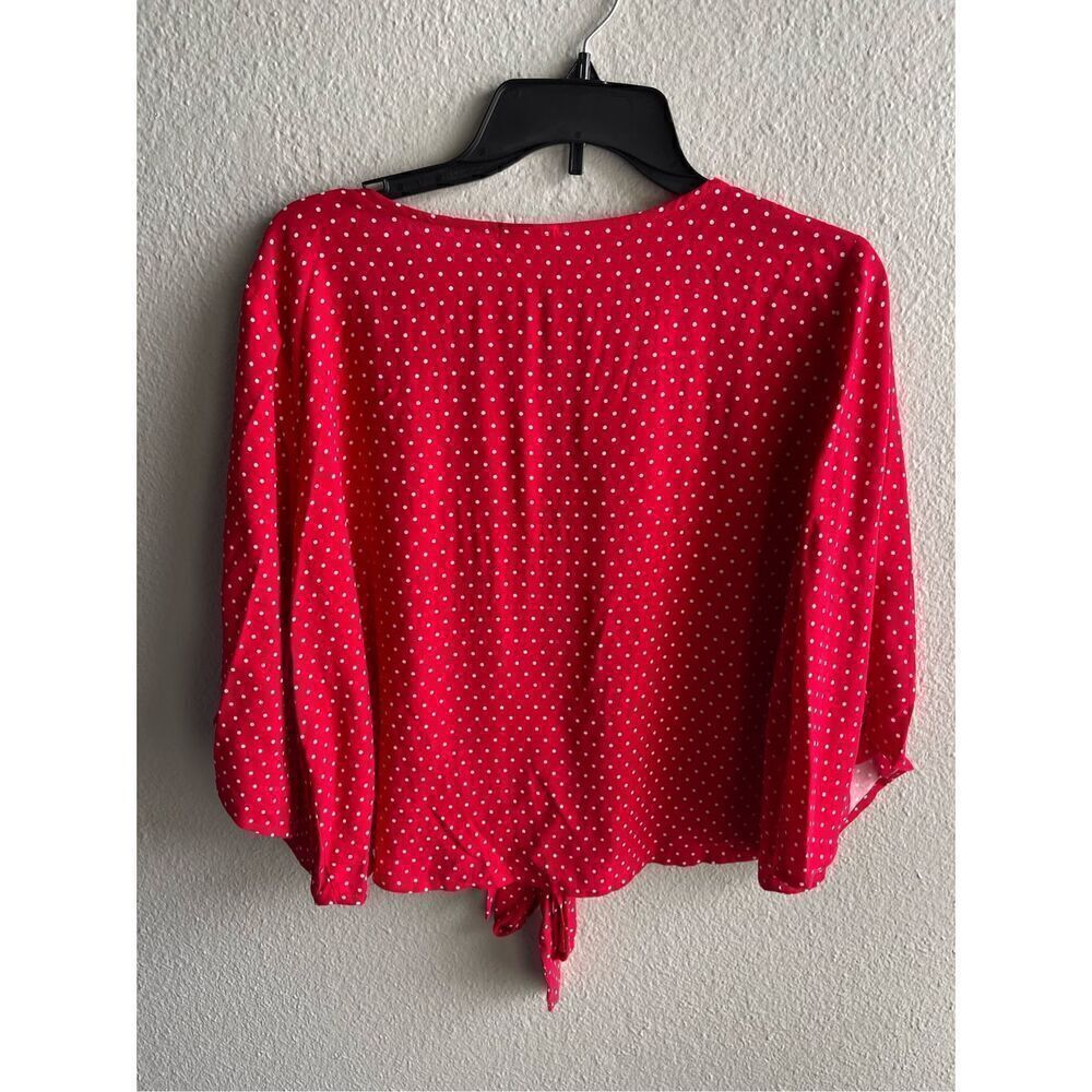 ❤️Mossimo Supply Polka Dot Crop Top - Picture 6 of 7